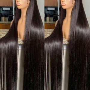 40 Inch Straight 13×4 Lace Front Wig Human Hair