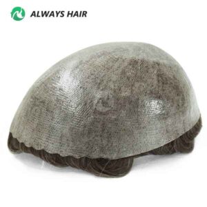 Cheap 130% Density Toupee Hair Men Indian Human Hair