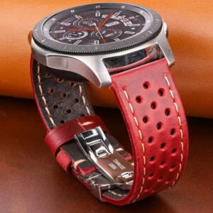 Genuine Leather Watch Band Bracelet 20mm 22mm 24mm Cowhide Vintage Watchband