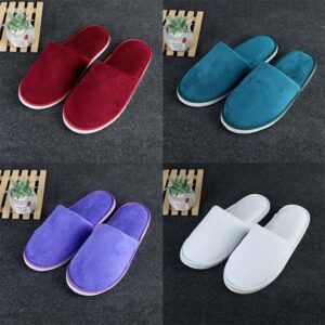 Women Indoor Slippers warm furry Home Slipper Winter Home shoes