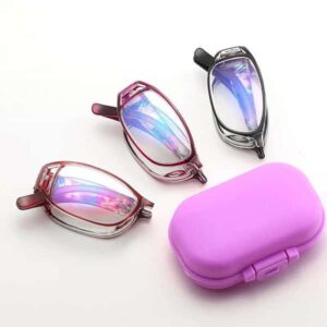 2023 New Fashion Folding Reading Glasses Men Women Anti Blue Ray