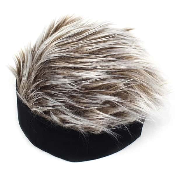 Baseball Cap Men Women Beanie Wig Hat Fun Short Hair Caps Breathable Soft for Party Toupee Hats Outdoor