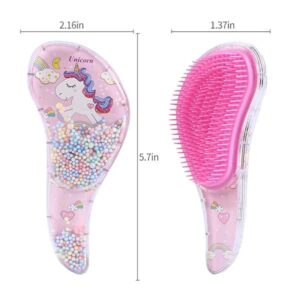 Cartoon Magic Comb Anti-static Massage Unicorn Hair Brushes Tangle Detangle Shower Massage