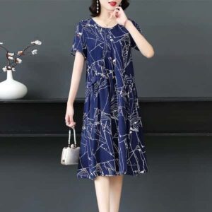 New Hot Fashion Casual Vintage Summer Dress For Women