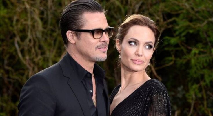 Angelina Jolie and Brad Pitt