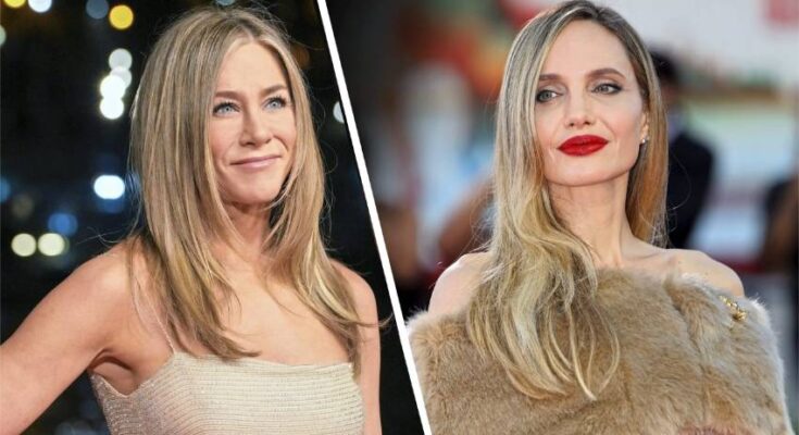 Angelina Jolie and Jennifer Aniston