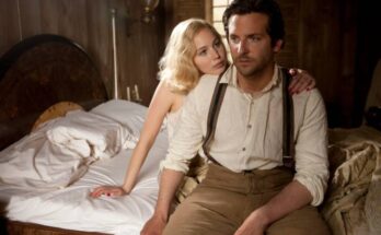 Jennifer Lawrence and Bradley Cooper
