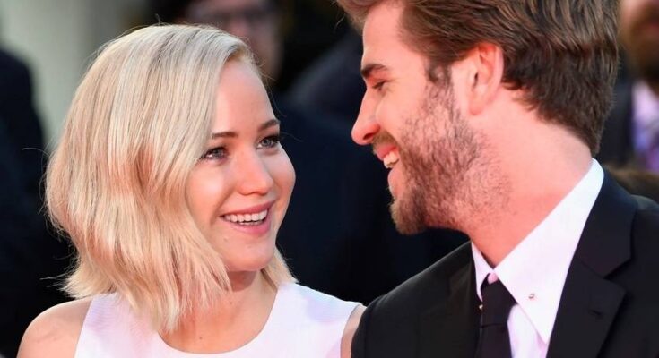 Jennifer Lawrence and Liam Hemsworth