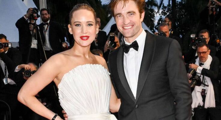Jennifer Lawrence and Robert Pattinson