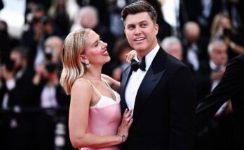 Scarlett Johansson and Colin Jost