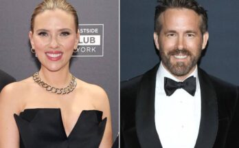 Scarlett Johansson and Ryan Reynolds