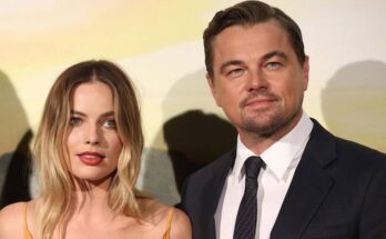 Margot Robbie and Leonardo Dicaprio