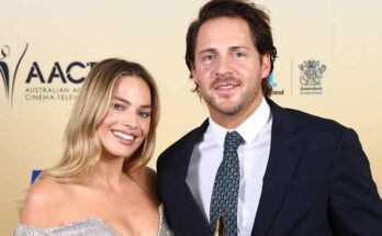 Margot Robbie and Tom Ackerley